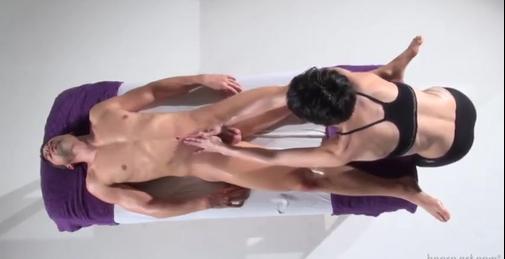 Mind blowing boner massage